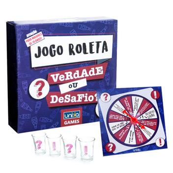 Jogo bebida Roleta Verdade ou Desafio : : Brinquedos e Jogos