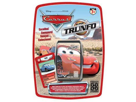 Super Trunfo Carros - Jogo de Cartas - Grow em Promoção na Americanas