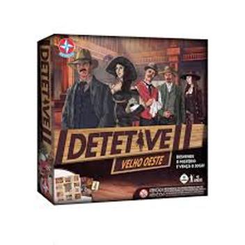 Jogo Tabuleiro Detetive Velho Oeste - Estrela (11912) - Jogos de