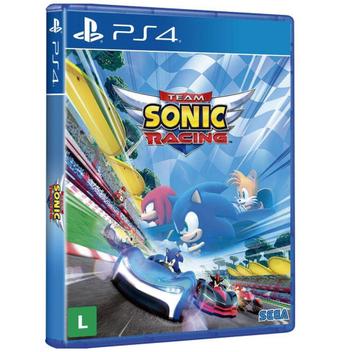 Sonic Team Racing + Sonic Mania - Corrida e Aventura - Ps4 Midia