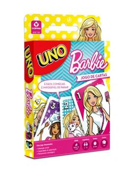 Jogo Uno Barbie o Filme - Mattel - Deck de Cartas - Magazine Luiza