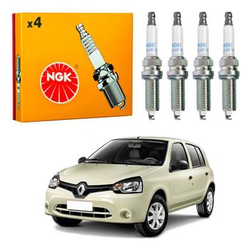 Jogo Velas Ngk Clio 1.0 16v 2012 A 2016 - Vela de Ignição - Magazine Luiza