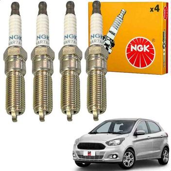 Jogo Velas Original NGK Ford Ka 1.0 12v 3 Cilindros 2014 2015 2016 2017 ...