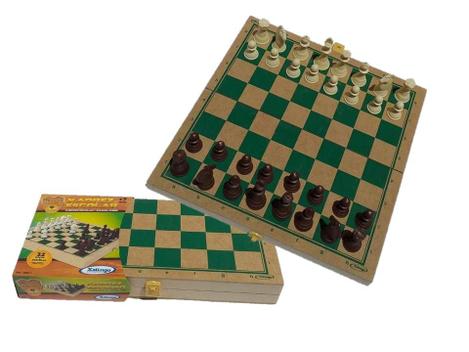 Jogo de Xadrez Escolar 32 pçs - 6001.0 - Xalingo - Dorémi Brinquedos