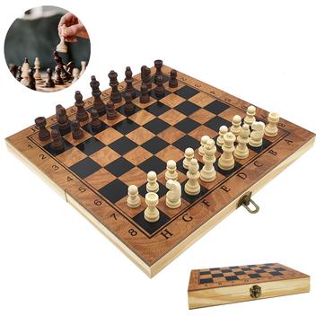 Jogo Xadrez Luxo 49x49cm Peças Grandes Estojo Madeira em Promoção na  Americanas