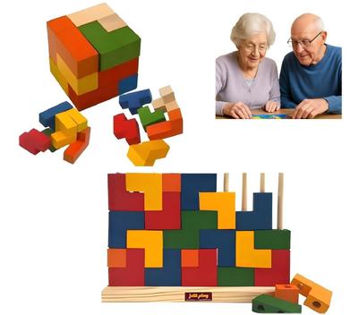 Jogos De Encaixe Para Estimular A Memoria Idosos Alzheimer - Mundo ...