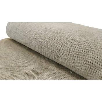 Tessuto Di Juta, Venduto Al Metro, Larghezza 137 Cm, Colore Naturale - Foto 11