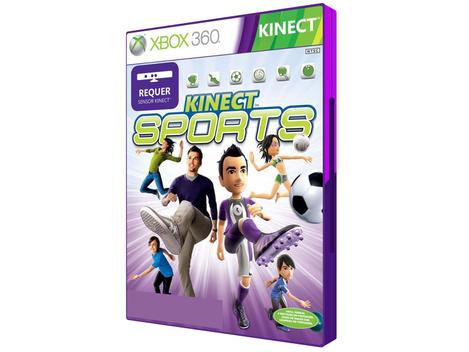 Kinect Sports (futebol, vôlei e boliche) Xbox 360 