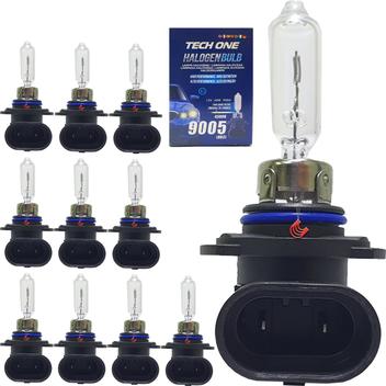 Kit 10 Lampada Automotivo Halogena 12v 4300k Encaixe 9005 - TECH ONE ...