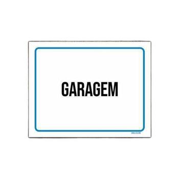 Kit 10 Placas Ambiente Sinalização Setor Garagem - Sinalizo.Com - Placa ...
