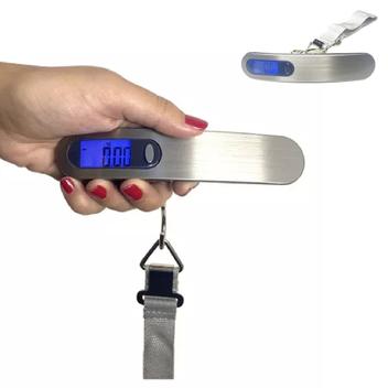 Kit 2 Balança Portátil Digital De Mão Mala Bagagem Até 50 Kg - Inter ...