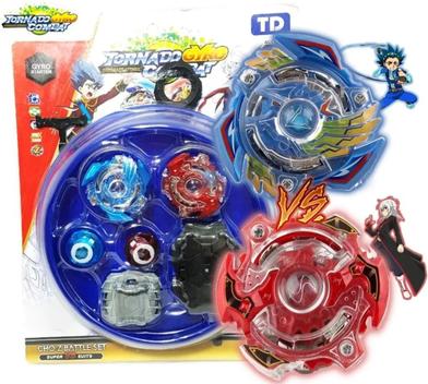 Beyblade Arena Epic Gyro + 4 BeyBlade + 2 Lançadores - Tornado Gyro - Pião  de Batalha e Acessórios - Magazine Luiza