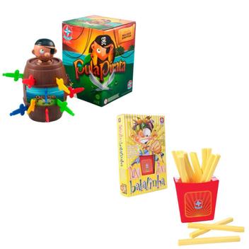 Kit Brinquedos Fábrica Faz de Verdade Bolos + Jogo Puxa Batatinha - Estrela  - PRODUTO ORIGINAL