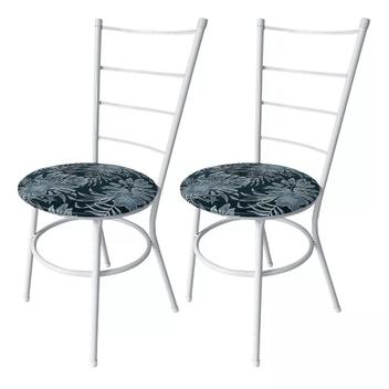 Kit 2 Cadeiras Para Cozinha Copa Sala De Jantar Área Gourmet ...