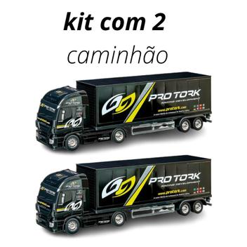 Carreta de Brinquedo Kit com 2 Caminhões Pro tork na Americanas Empresas