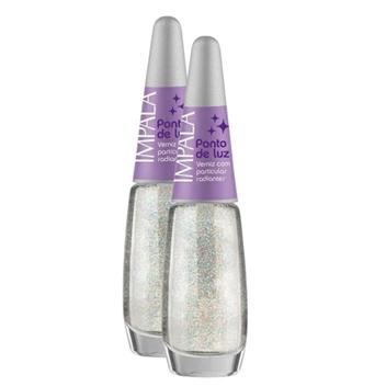 Kit 2 Esmalte Impala Verniz Ponto De Luz com 7,5ml - Esmalte - Magazine ...