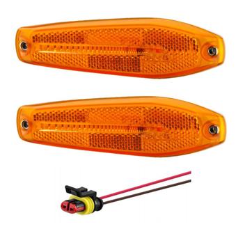 Kit 2 Lanternas de Posição Lateral LED Bivolt c/chicote Caio - SINALSUL ...