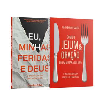 Kit 2 Livros - Recomeço com Deus - Eu, minhas feridas e Deus + Como o ...