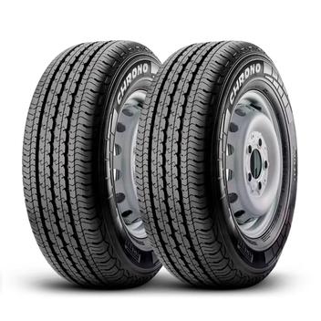 Kit 2 Pneus 185R14 Pirelli Chrono 102R Aro 14 Pneu de carga 8 lonas ...