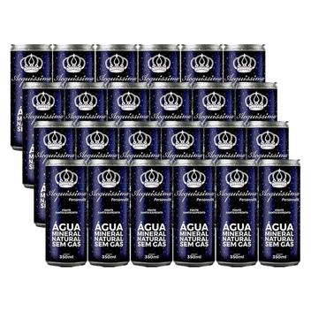 Kit 24 agua personnalite azul acquissima lata 350ml s/gas - Água ...