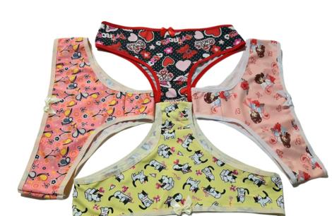 Kit 25 Calcinha Adolescente Juvenil Cavada Veste 30 32 34 VB