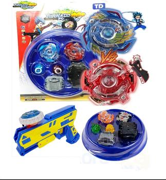 Beyblades Burst Sortidos Modelos Variados Beyblade Burst - Tornado Gyro -  Pião de Batalha e Acessórios - Magazine Luiza