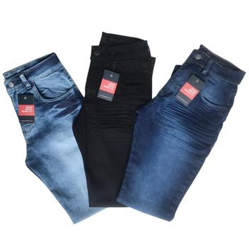 Calça Jogger Jeans Masculina Confortável Com Elastano Tecido Premium -  Flexy Jeans - Calças Jeans Masculina - Magazine Luiza
