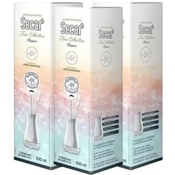 Kit 3 Difusor De Aromas Secar Cheiro Por Todo Ambiente100ml - Difusor ...