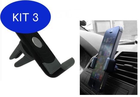 Kit 3 Suporte Universal Hyundai Hb20 Para Celular - Xbom - Suporte ...