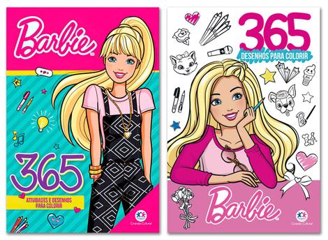 Barbie – 365 atividades e desenhos para colorir – Maior Loja de Brinquedos  da Região