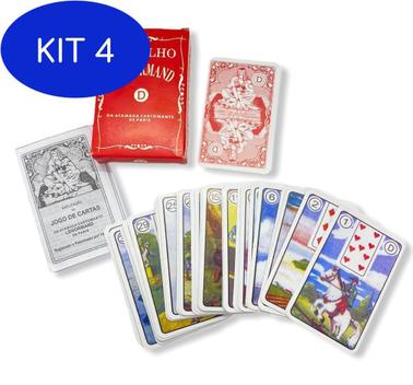 Jogo Cartas Baralho Tarot Rei 36 Cartas E Manual - Loja SR - Deck de Cartas  - Magazine Luiza