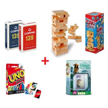 VEJA COMO JOGAR UNO STACKO - O jogo de UNO misturado com o jogo JENGA 