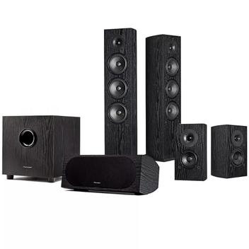 Kit 5.1ch Pioneer 2x SP-FS52 + 2x SP-BS22 + SP-C22 + SW-8MK2