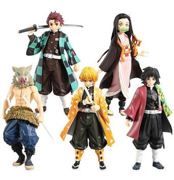 Kit 6 Bonecos Demon Slayer Kimetsu no Yaiba Action Figure Tanjiro Kamado Nezuko Zenitsu - Hobbies e coleções - Cidade Jardim, Goiânia 1164922347