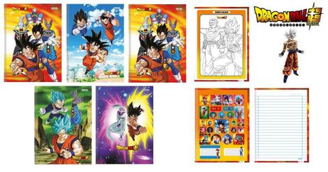 Caderno Brochura Dragon Ball Super Sayajin - 80 Folhas - São Domingos -  Casa Joka