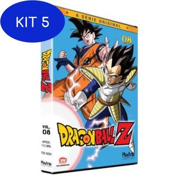 Kit 5 Dvd - Dragon Ball Z Vol. 8 - Playarte - Revista HQ