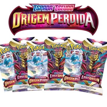 Kit 6 Blister Unitário Espada E Escudo 11 Origem Perdida - Copag - Deck ...