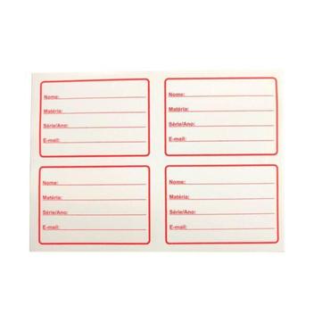 Kit 64 Etiquetas Adesivas Super Práticas Identificação Fácil - Filó ...
