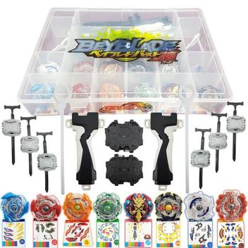 Kit 8 Beyblades De Metal Com Maleta E Puxadores - TopMixShop - Pião de  Batalha e Acessórios - Magazine Luiza