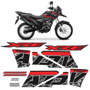 Kit Adesivos Moto Honda Xre 190 Adventure 2022 Completo - SPORTINOX ...