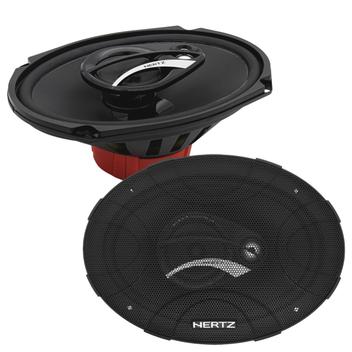 Kit Alto Falante Hertz DCX 690.3 Triaxial 6x9