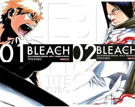 Kit Bleach Remix Vol. 1 e 2 - Panini - Álbum de Figurinhas - Magazine Luiza