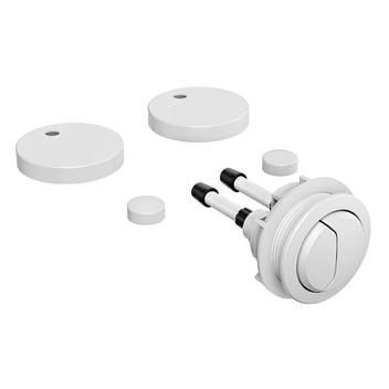 Kit Botão Branco Redondo e Acabamentos Caixa Acoplada Docol - DOCOL ...