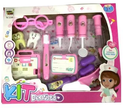 O meu 1º Kit de Dentista, Brinquedo Educativo para Crianças +5 anos