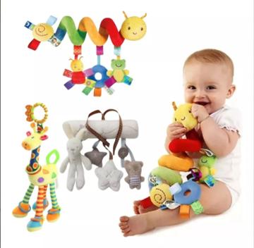 Kit Brinquedos Recém Nascido Chá De Bebê Móbiles Musicais Berço - Ralph ...