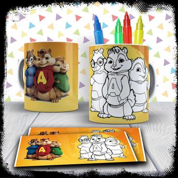 Kit Caneca Vamos Colorir Patrulha Canina + Jogo de Canetinhas - Mary Pop  Personalizados - Caneca - Magazine Luiza