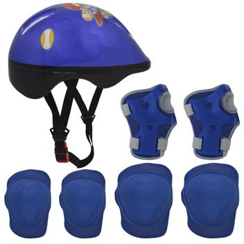 Kit Proteção Infantil - Capacete, Joelheiras E Cotoveleiras