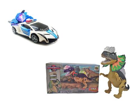 Carro Retrátil De Brinquedo De Dinossauro, Brinquedo De Dinossauro De 6  Peças, Para Meninos De 3