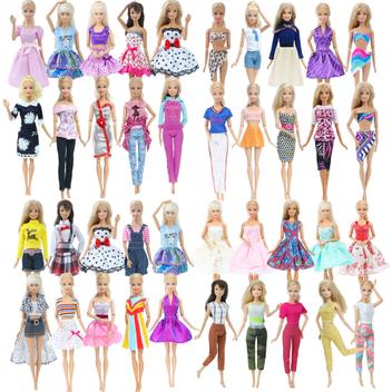 Kit com 10 Conjuntos De Roupas Para Bonecas Barbie - Não Repete - Sheilinha  - Roupa de Boneca - Magazine Luiza