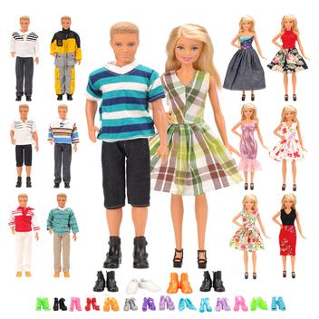 Kit com 10 Conjuntos De Roupas Para Bonecas Barbie - Não Repete - Sheilinha  - Roupa de Boneca - Magazine Luiza